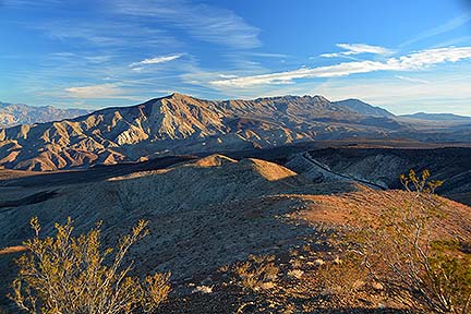 The Argis Range from the Father Crowley Viewpoint, November 16, 2014